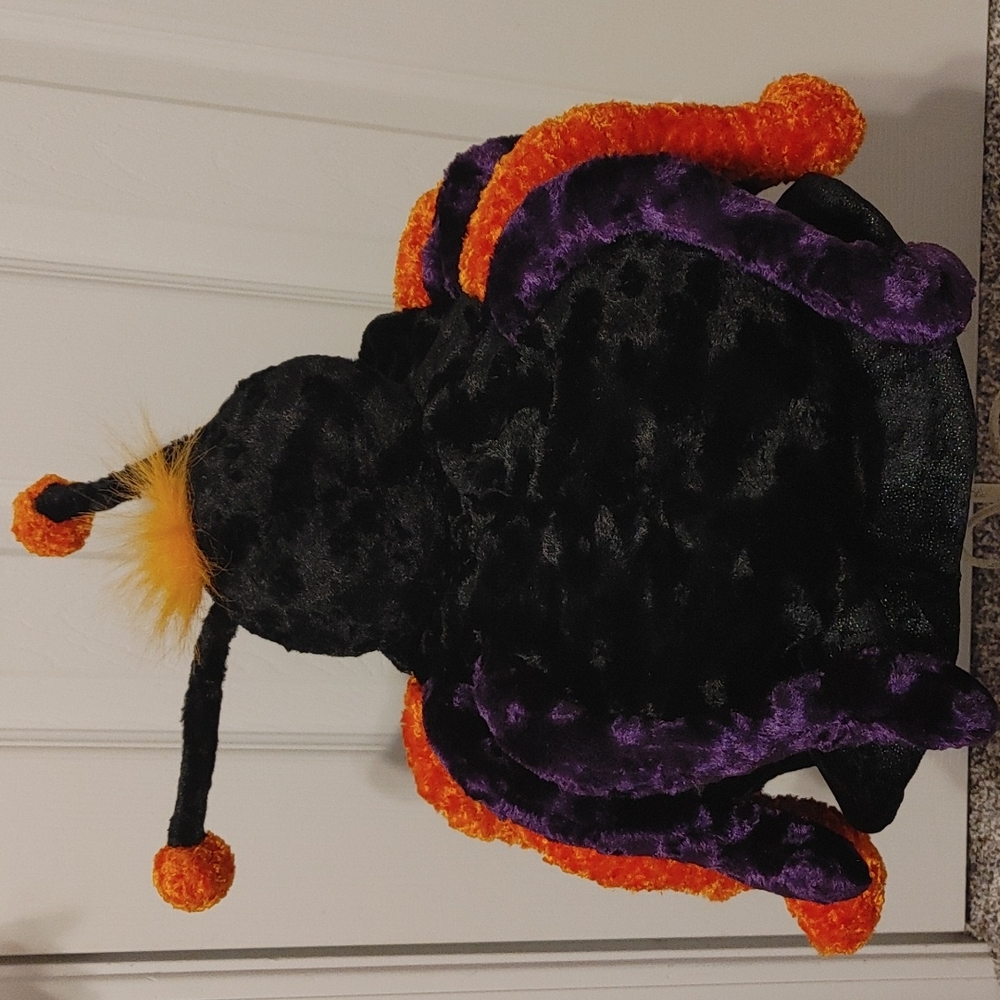🎃🕸️🕷️Dan Dee Plush Spider Hat🕷️🕸️🎃 - Picture 2 of 10